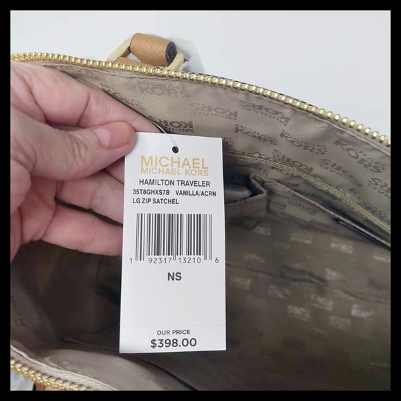 Michael Kors Hamilton Traveler Large Satchel Tote - Picture 16 of 16